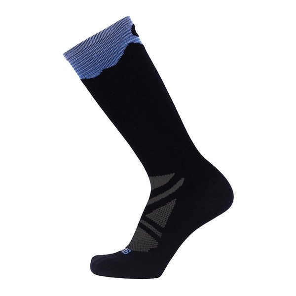 Point6 Mountain Magic Ultra Light Cushion Over The Calf Socks, Black, Medium, PR 11-1408-204-06